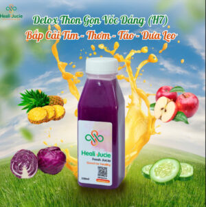H7: Bắp Cải Tím - Thơm - Táo - Dưa Leo